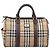 Burberrys Nova Check Boston Bag Canvas Beige Gold Auth am12606V Golden - Ansicht 13