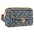 LOUIS VUITTON Monogram Denim Bum Bag Body Bag Blue M95347 LV Auth 204036A