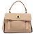 Autre Marque Borsa a mano SAINT LAURENT Muse To Leather 2way Beige Gold Tone 283761 Auth BA15574A - vista 2