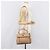 Autre Marque Borsa a mano SAINT LAURENT Muse To Leather 2way Beige Gold Tone 283761 Auth BA15574A - vista 30