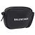 BALENCIAGA Borsa Everyday Camera XS Pelle Nero Argento 489809 Auth 205151V