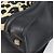 Céline CELINE Luggage Mini Shopper Handtasche Canvas Leather Black Gold Auth 203648A Schwarz Golden - Ansicht 12