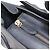 Céline CELINE Luggage Mini Shopper Handtasche Canvas Leather Black Gold Auth 203648A Schwarz Golden - Ansicht 17