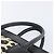 Céline CELINE Luggage Mini Shopper Handtasche Canvas Leather Black Gold Auth 203648A Schwarz Golden - Ansicht 8