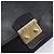 Borsa a tracolla Miu Miu Madras in pelle nera e oro Auth 204572V Nero - vista 21