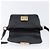 Borsa a tracolla Miu Miu Madras in pelle nera e oro Auth 204572V Nero - vista 22