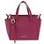 Borsa Salvatore Ferragamo Gancini in pelle 2way Rosa Tono Oro Auth 204579A - vista 2
