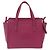 Borsa Salvatore Ferragamo Gancini in pelle 2way Rosa Tono Oro Auth 204579A - vista 3