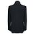 Autre Marque Brandon Maxwell Navy Blue Viscose Crepe Blazer Jacket - view 3