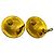 Orecchini a clip Chanel Vintage 1994 Gold CC Logo D'oro - vista 4
