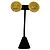 Orecchini a clip Chanel Vintage 1994 Gold CC Logo D'oro - vista 7