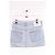 Minigonna blu in cotone Coperni - vista 3