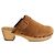 Ba&Sh Clogs aus Wildleder camel Kamel