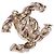 Gioielli CHANEL CC in Metallo Dorato - 103903 D'oro - vista 4