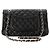 CHANEL - Borsa a tracolla Classique/Timeless 11.12 Chanel in pelle caviar nera Nero - vista 3