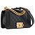 CHANEL - Borsa a tracolla mini Chanel Boy in pelle caviar nera Nero - vista 2