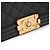 CHANEL - Borsa a tracolla mini Chanel Boy in pelle caviar nera Nero - vista 4