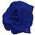 Spilla in tweed Chanel Blue CC Logo Camellia