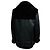 Maje Gombery Leder-Bikerjacke mit Shearling-Futter in Schwarz - Ansicht 3