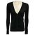 Gabriela Hearst Black Alexandrite Langärmeliger Strickcardigan mit Knopfleiste Schwarz