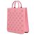 Borsa Tote in gomma GG per bambini Gucci rosa - vista 2