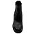 Botines de piel Chanel Black / Gold CC Logo Negro - vista 4
