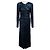 Autre Marque Cara Cara Midnight Paillettenkleid Maisy Marineblau