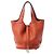 Hermès HERMES Picotin Lock 18 PM Taurillon Clemence Handbag in Orange X: 2016 Arancione