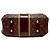 Borsa a tracolla Louis Vuitton Monogram Mirage Musette Marrone - vista 3