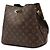 Saco Balde Louis Vuitton Monogram Neonoe MM Castanho Marrom - vista 2