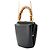 Borsa a secchiello Gucci Mini Dollar Calfskin Bamboo Marina nera Nero - vista 2