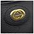Borsa a secchiello Gucci Mini Dollar Calfskin Bamboo Marina nera Nero - vista 6