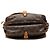 Borsa a tracolla Louis Vuitton Monogram Saumur 25 Marrone - vista 3