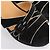 Hermès Sandali con zeppa HERMES in pelle e camoscio, Nero, Taglia 37 EU - vista 10
