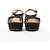 Hermès Sandali con zeppa HERMES in pelle e camoscio, Nero, Taglia 37 EU - vista 11