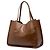 Borsa Tote Gucci Horsebit 1955 Medium in pelle marrone - vista 2