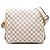 Borsa a tracolla Louis Vuitton Damier Azur Naviglio bianca Bianco