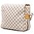 Borsa a tracolla Louis Vuitton Damier Azur Naviglio bianca Bianco - vista 2