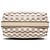 Borsa a tracolla Louis Vuitton Damier Azur Naviglio bianca Bianco - vista 3