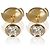 Orecchini Tiffany & Co. Elsa Peretti By The Yard in oro giallo e diamanti - vista 3