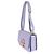 Borsa a tracolla Small Siena Gucci in Nappa Spice Light Purple Porpora - vista 3