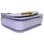 Borsa a tracolla Small Siena Gucci in Nappa Spice Light Purple Porpora - vista 7