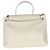Bottega Veneta Ciao Ciao Medium in vitello setoso color crema - vista 2