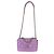 Borsa a patta Chanel 19 Medium in pelle d'agnello matelassé viola Porpora - vista 5