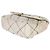 Chanel 19 Medium Flap Bag aus multicolorigem beigem gestepptem Lammleder und Mischfasern - Ansicht 6