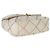 Chanel 19 Medium Flap Bag aus multicolorigem beigem gestepptem Lammleder und Mischfasern - Ansicht 7