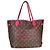 Louis Vuitton Rose Indien Monogram Articles de Voyage Ikat Neverfull MM Castaño Rosa - vista 7