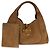 Borsa a tracolla Maxi Horsebit Gucci in camoscio marrone - vista 5
