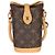 Pochette pliante Louis Vuitton Monogram Canvas Marron