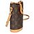 Pochette pliante Louis Vuitton Monogram Canvas Marron - vue 4
